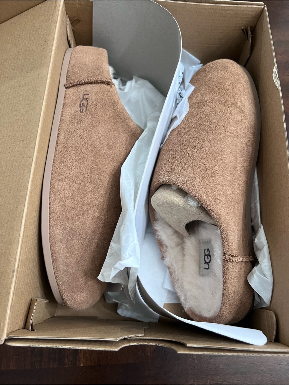 UGG Women’s Elea Slip-On Chestnut Size 6
